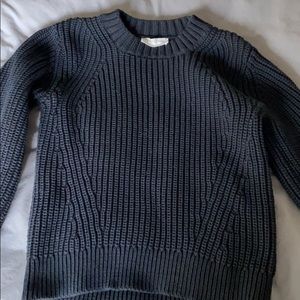Everlane black crew neck sweater